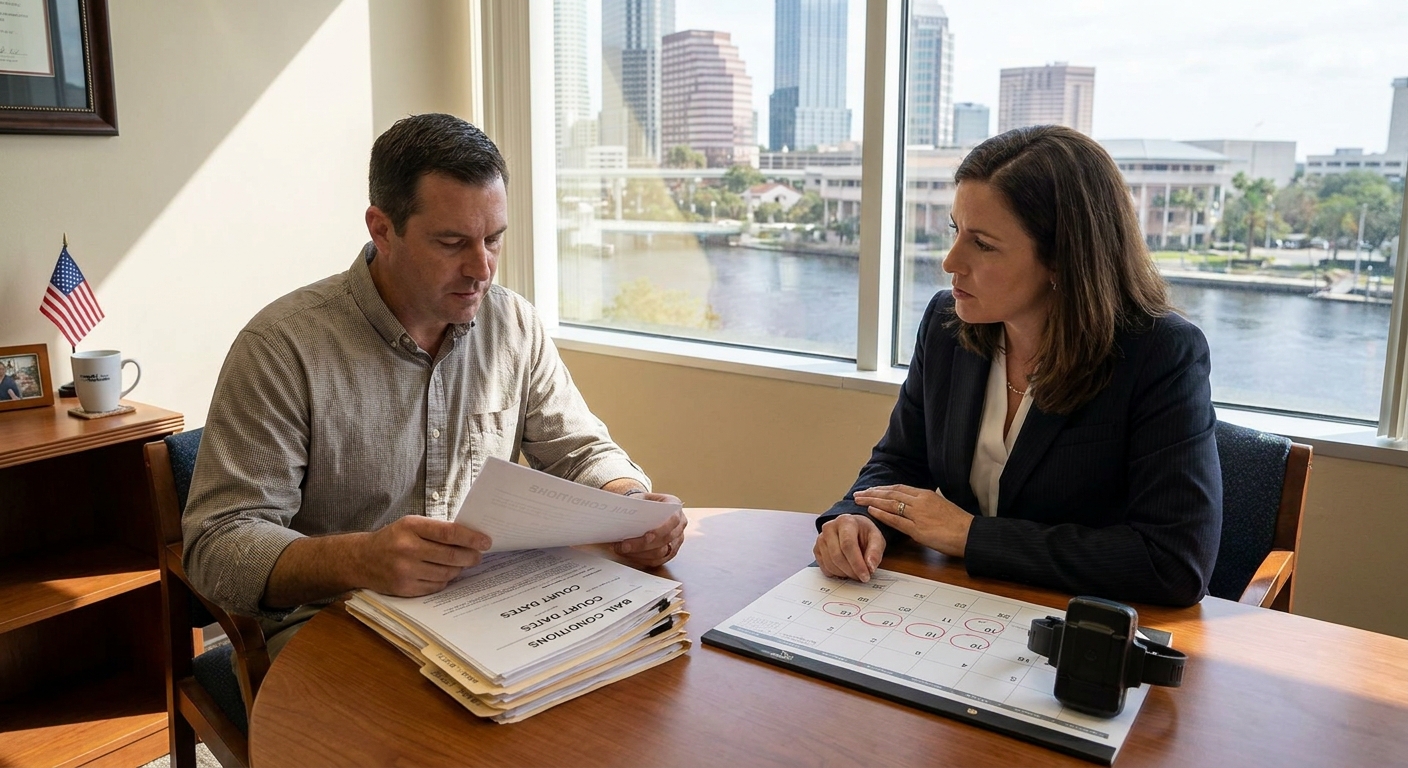 What Happens After Release on Bail in Tampa?