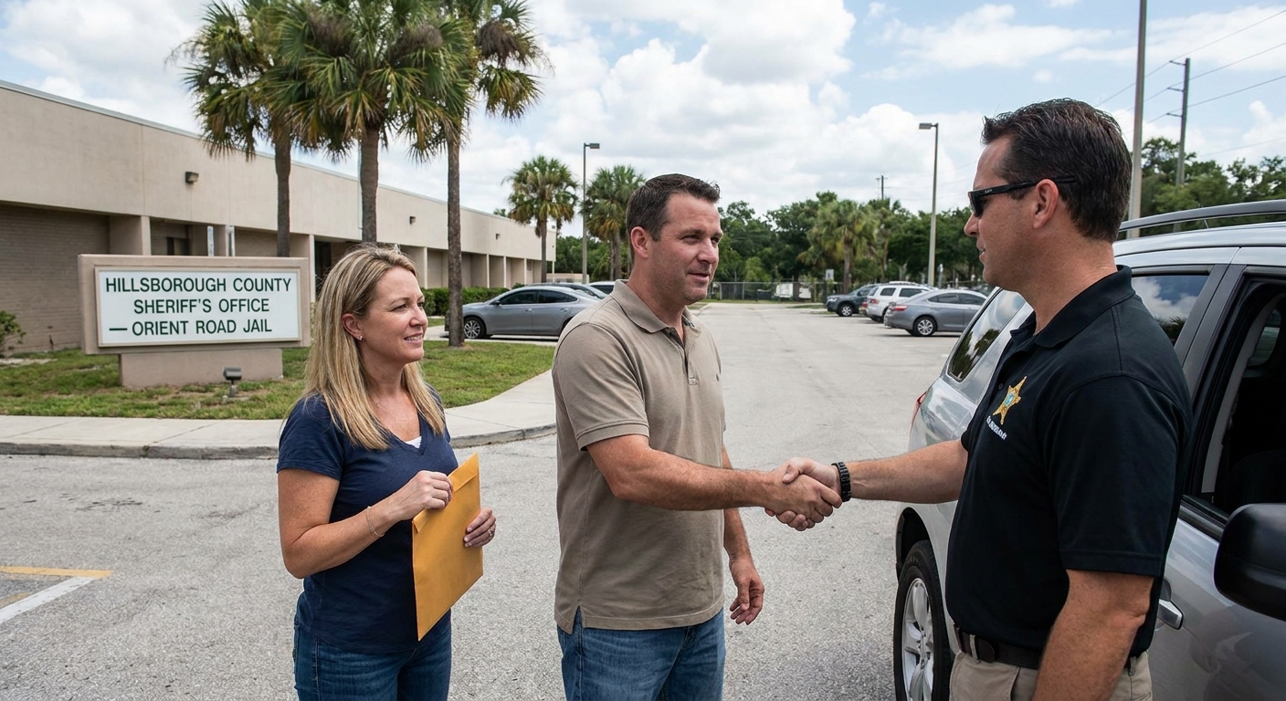 Bail bondsman in Valrico helping with misdemeanor arrest release
