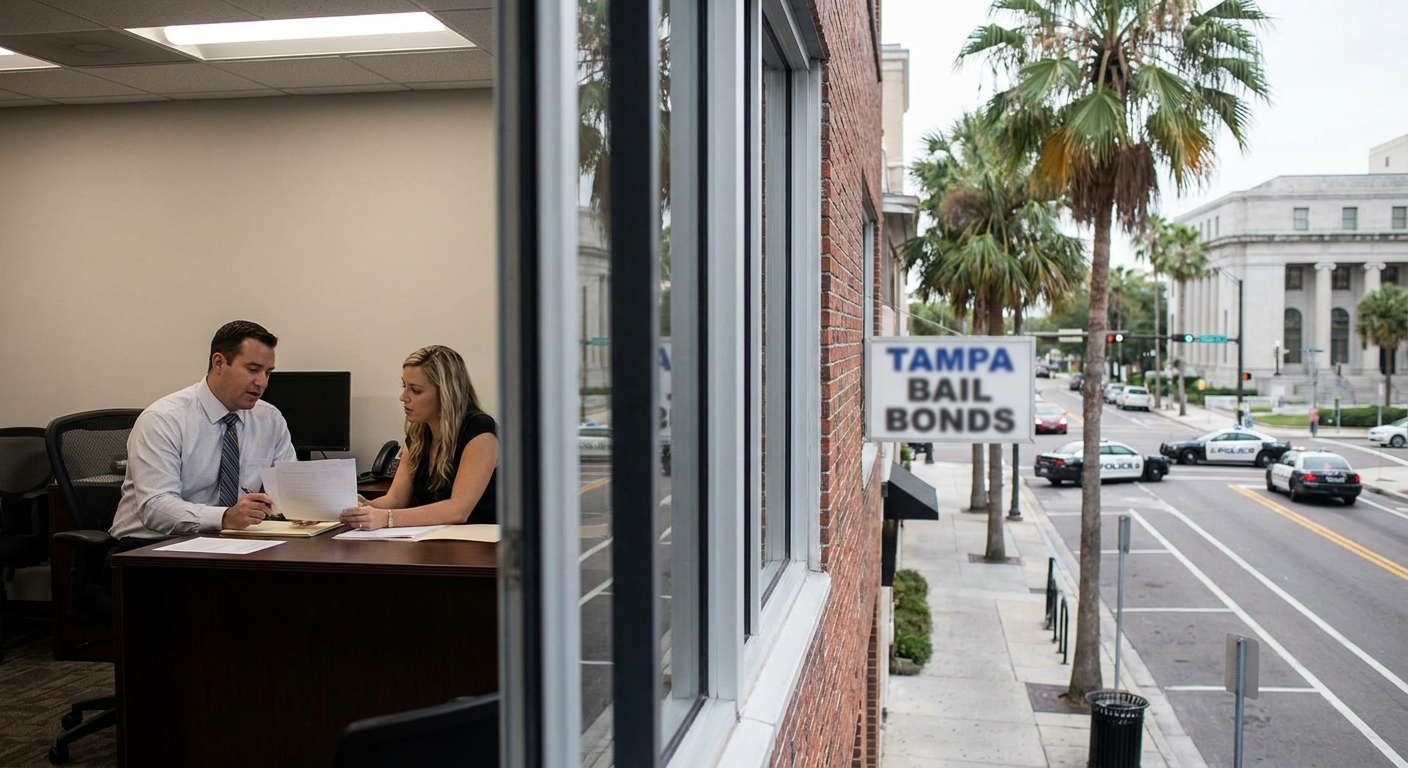 Arranging bail bonds in Tampa after an arrest