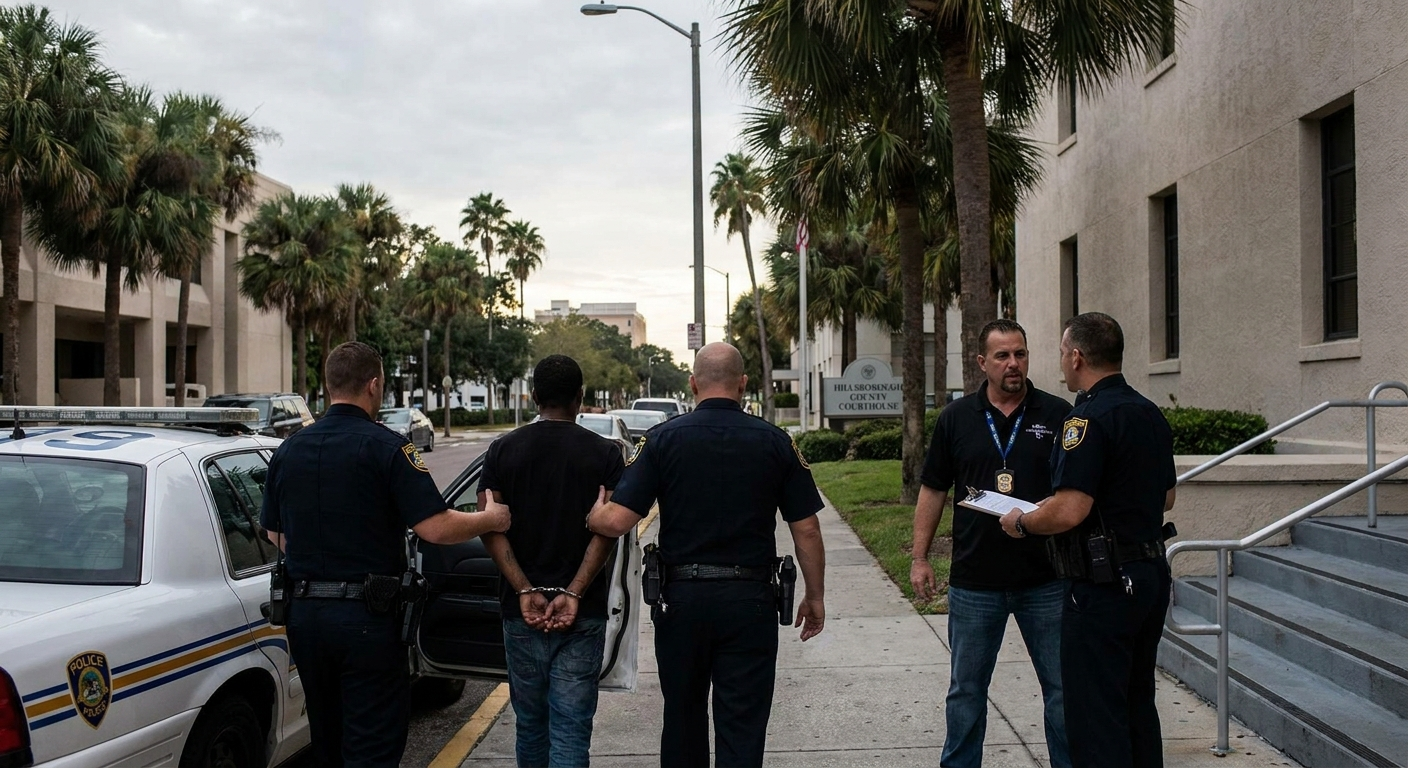 Bail bond in Brandon being revoked after release, defendant returned to custody